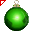 Palla di Natale verde