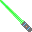 Spada Jedi Verde