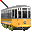 Tram 1500 giallo e crema
